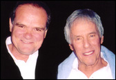 Larry with legendary composer Burt Bacharach.