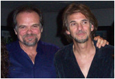 Larry with Kenny Loggins.