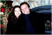 Larry with his wife Masika on one of their annual trips to Lake Tahoe, Nevada.